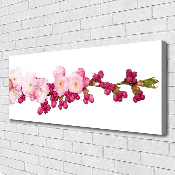 Obraz na plátne Kvet vetva 125x50 cm