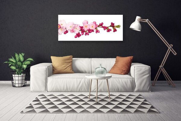 Obraz na plátne Kvet vetva 125x50 cm