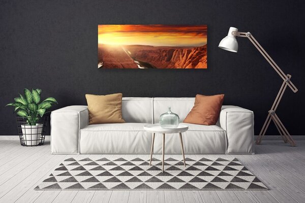 Obraz na plátne Veľký kaňon príroda 125x50 cm