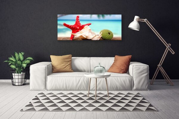 Obraz na plátne Mušle mäkkýš umenie 125x50 cm