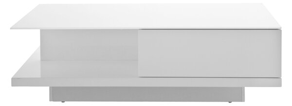 KONFERENČNÝ STOLÍK, biela s vysokým leskom, sklo, kompozitné drevo, 120/60/36 cm Livetastic - Stolíky do obývačky, Online Only
