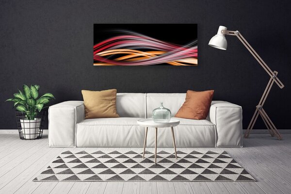 Obraz na plátne Abstrakcia umenie 125x50 cm