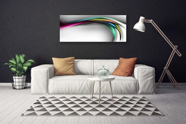 Obraz na plátne Abstrakcia umenie 125x50 cm