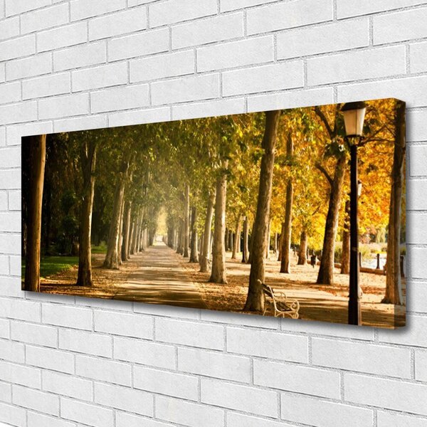 Obraz na plátne Park alej príroda 125x50 cm