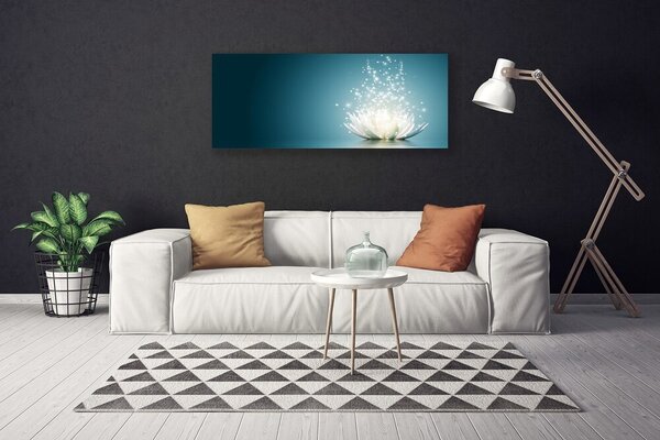Obraz na plátne Kvet lotosu 125x50 cm