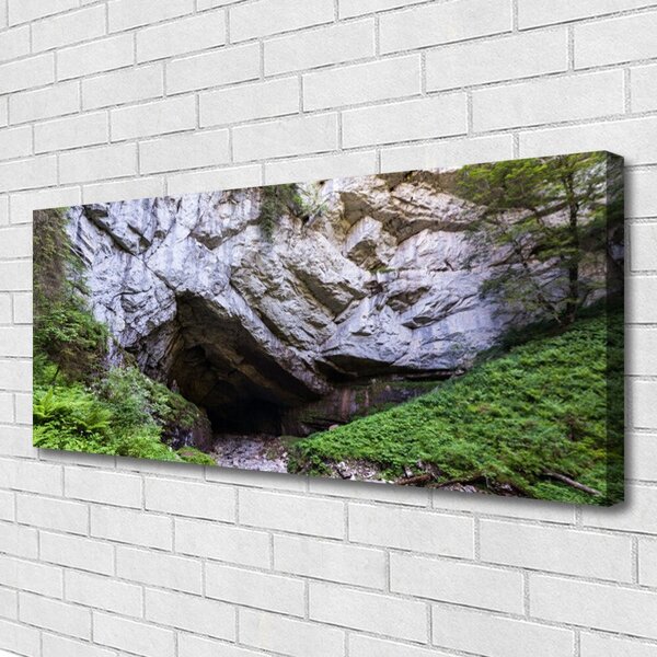 Obraz na plátne Hora jaskyňa príroda 125x50 cm