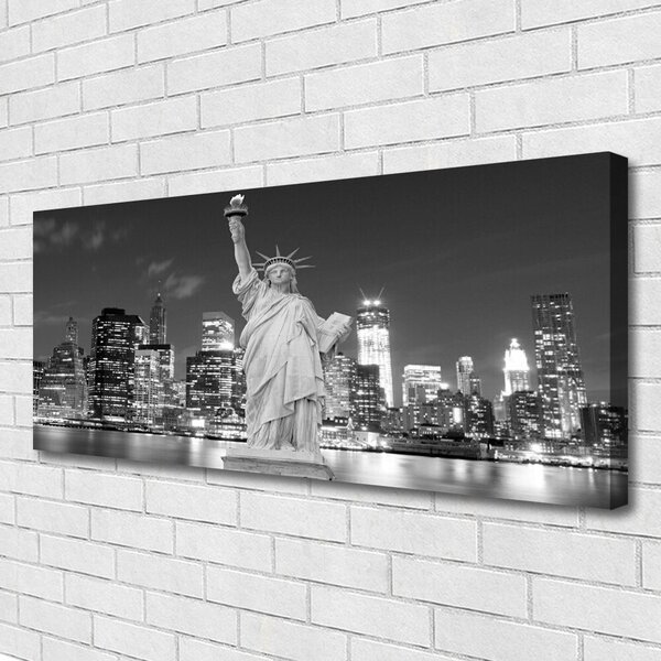 Obraz na plátne Socha slobody new york 125x50 cm