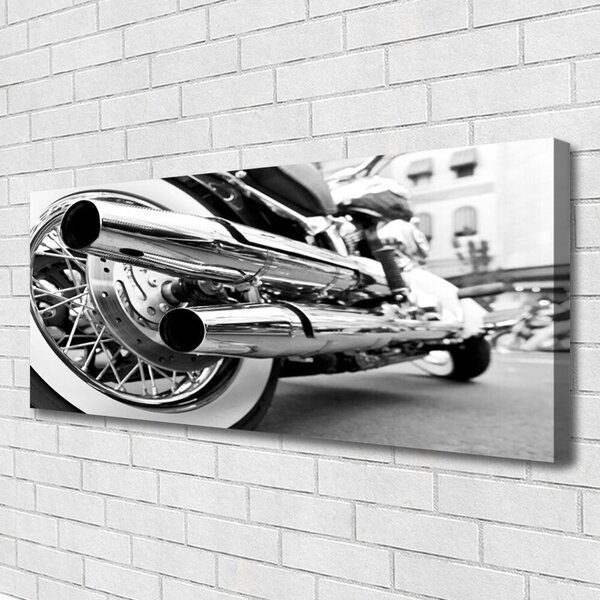 Obraz na plátne Motor umenie 125x50 cm