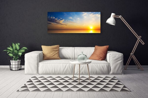 Obraz na plátne Východ mraky príroda 125x50 cm