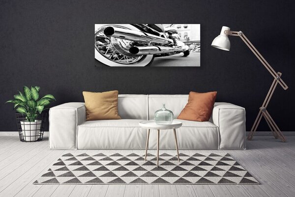 Obraz na plátne Motor umenie 125x50 cm