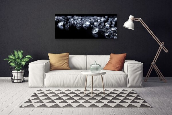 Obraz na plátne Diamanty umenie 125x50 cm