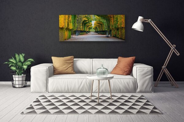 Obraz na plátne Park jeseň záhrada príroda 125x50 cm