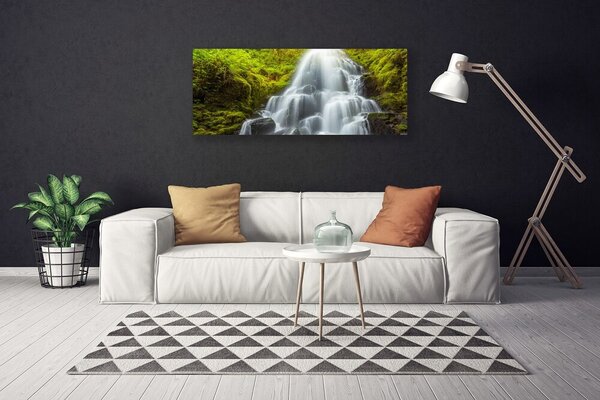 Obraz na plátne Vodopád príroda 125x50 cm