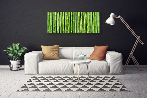 Obraz na plátne Bambus kvet rastlina 125x50 cm