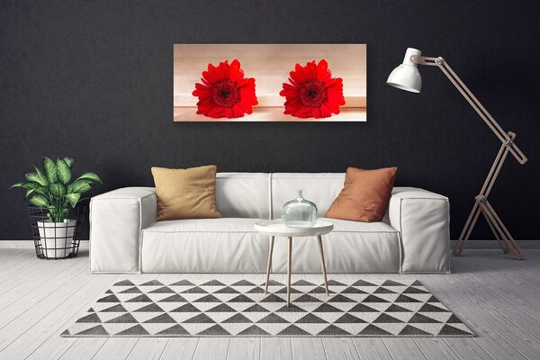 Obraz na plátne Kvety rastlina 125x50 cm