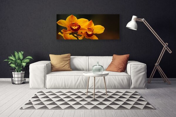 Obraz na plátne Kvety rastlina 125x50 cm