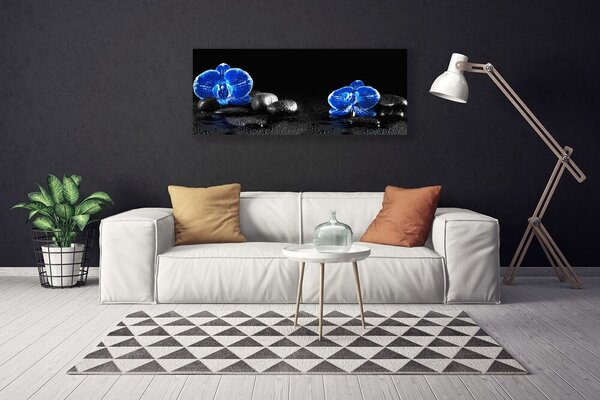 Obraz na plátne Kvet kamene rastlina 125x50 cm