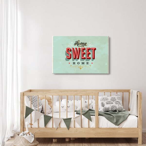Obraz - Home sweet home (90x60 cm)