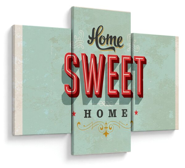 Obraz - Home sweet home (90x60 cm)