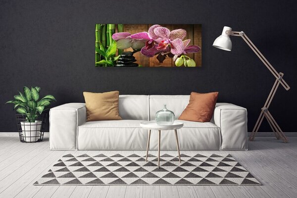 Obraz na plátne Kvetiny bambus rastlina 125x50 cm