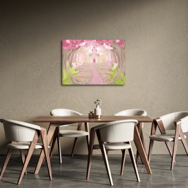 Obraz - Cesta do ružového kráľovstva (70x50 cm)