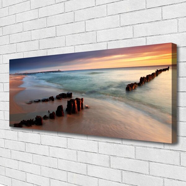 Obraz na plátne Oceán pláž príroda 125x50 cm