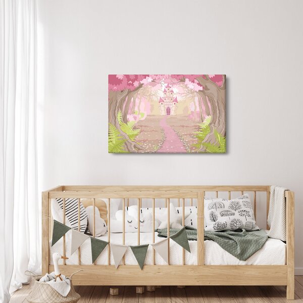 Obraz - Cesta do ružového kráľovstva (90x60 cm)