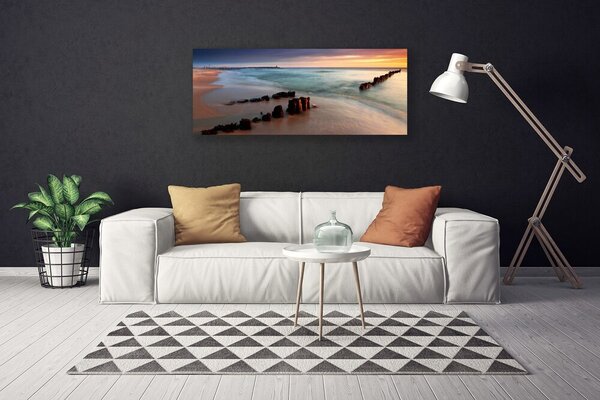 Obraz na plátne Oceán pláž príroda 125x50 cm