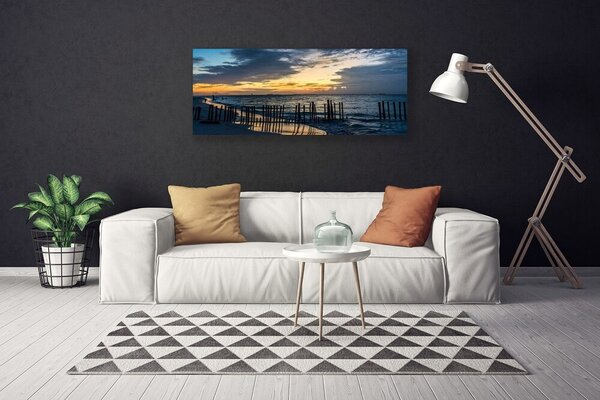 Obraz na plátne More pláž príroda 125x50 cm