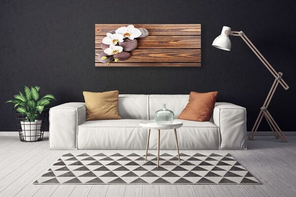 Obraz na plátne Kvet kamene rastlina 125x50 cm