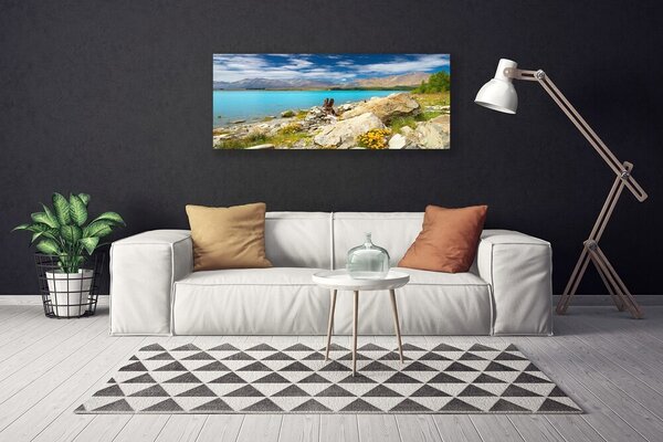 Obraz Canvas More skaly krajina 125x50 cm