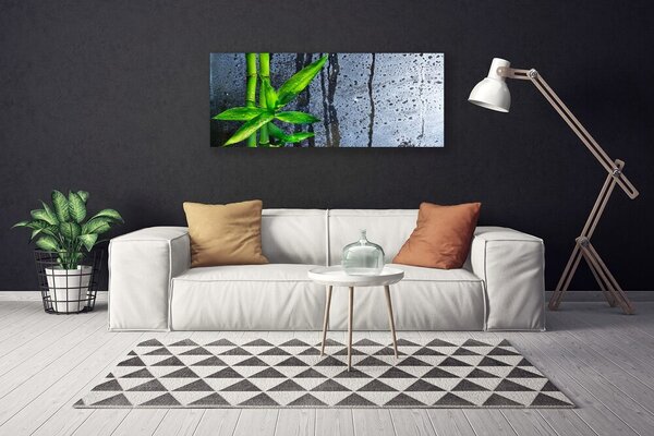 Obraz Canvas Bambus list rastlina príroda 125x50 cm