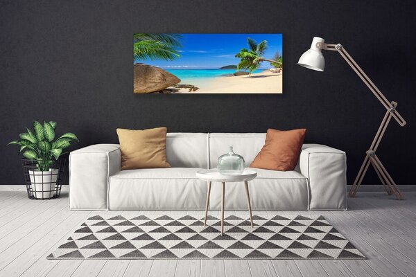 Obraz Canvas Pláž more príroda 125x50 cm