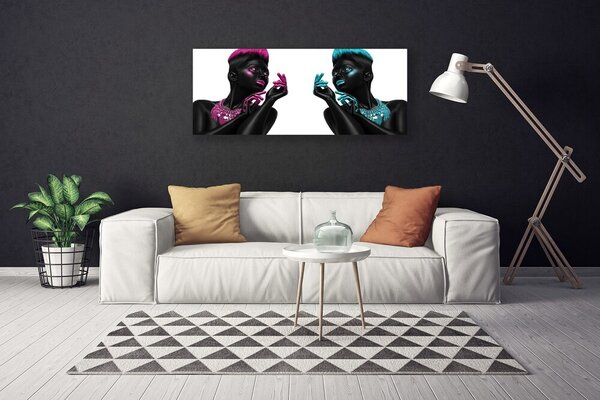 Obraz Canvas Postavy umenie 125x50 cm