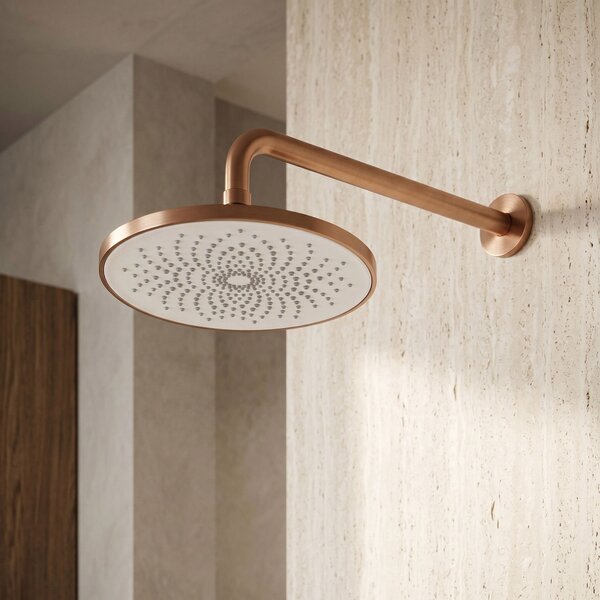 Okrúhla dažďová sprcha REA JS-021BRG Brush Copper