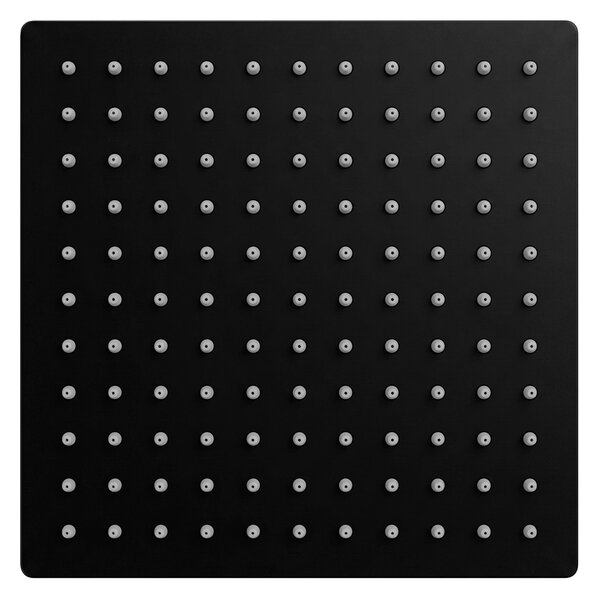 Štvorcová hlavová sprcha REA JS-P015B 25cm Black