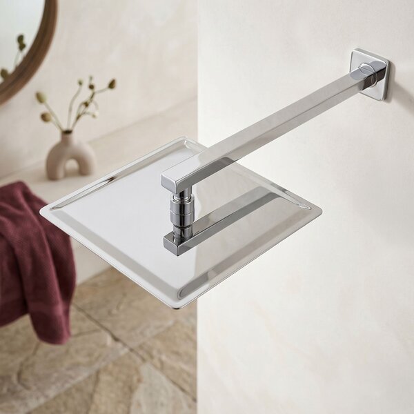 Sprchové rameno štvorcové REA JS-9022 40cm Chrome