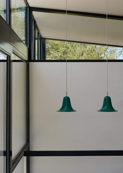 Verpan Závesná lampa Pantop Ø23, dark teal 147547