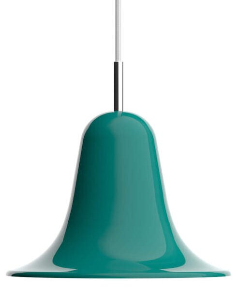 Verpan Závesná lampa Pantop Ø23, dark teal 147547