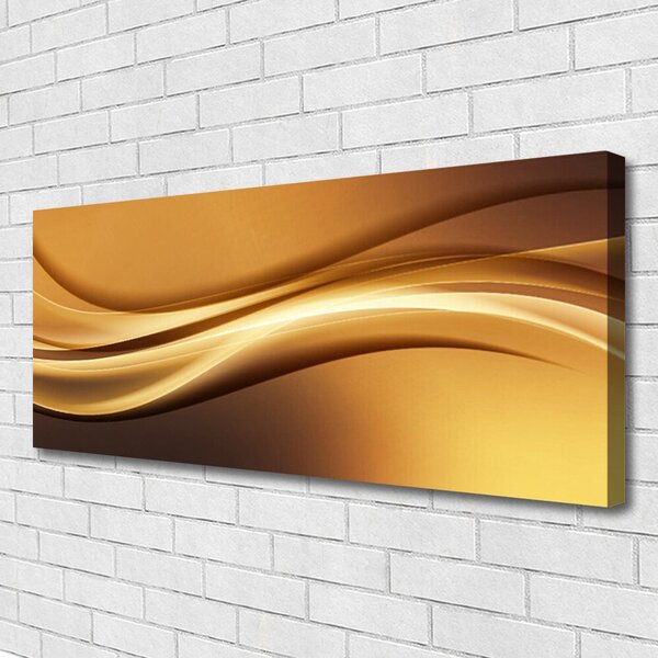 Obraz Canvas Abstrakcia vlny art umenie 125x50 cm