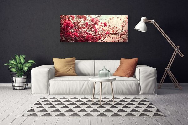 Obraz Canvas Vetvy listy príroda 125x50 cm