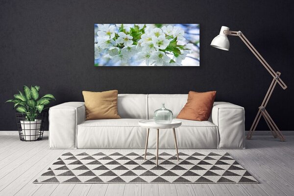 Obraz Canvas Kvety strom listy príroda 125x50 cm