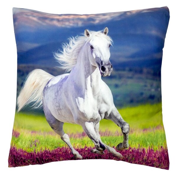 Jerry Fabrics Detský vankúšik s potlačou - Kôň 02 | 40 x 40 cm