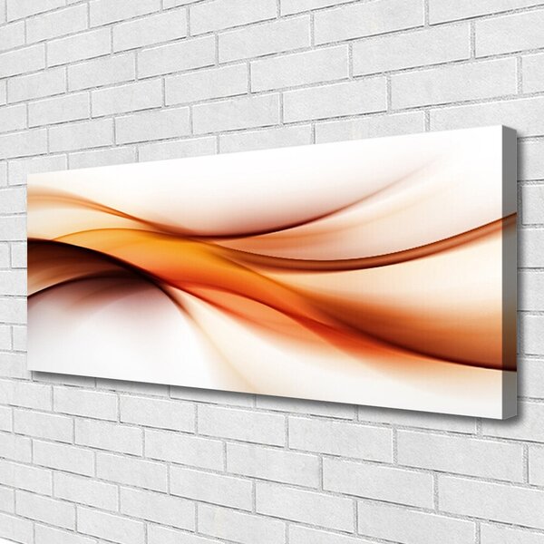 Obraz Canvas Abstrakcie umenie vlny 125x50 cm
