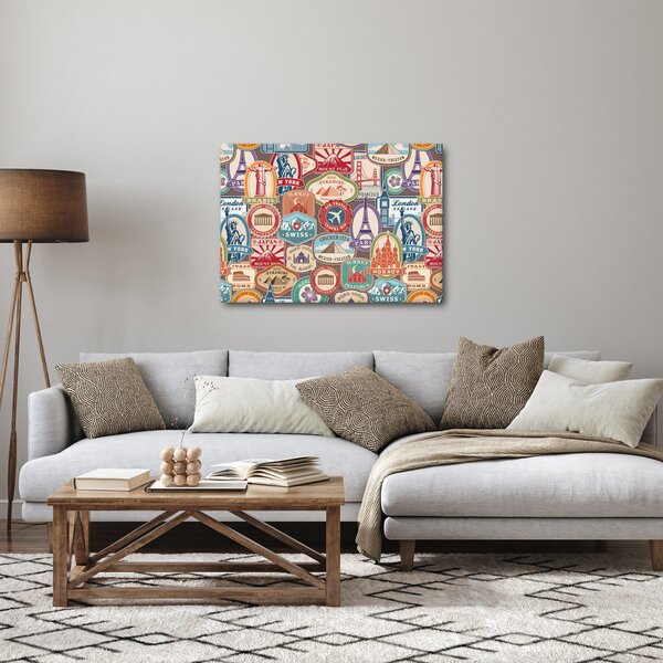 Obraz cestovateľa (70x50 cm)