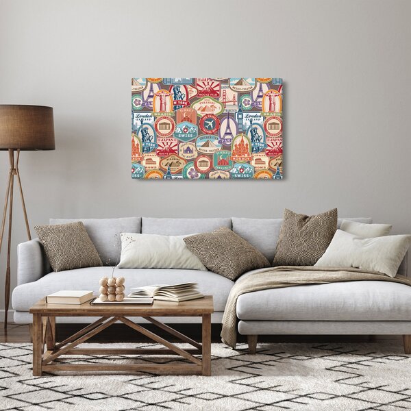 Obraz cestovateľa (90x60 cm)