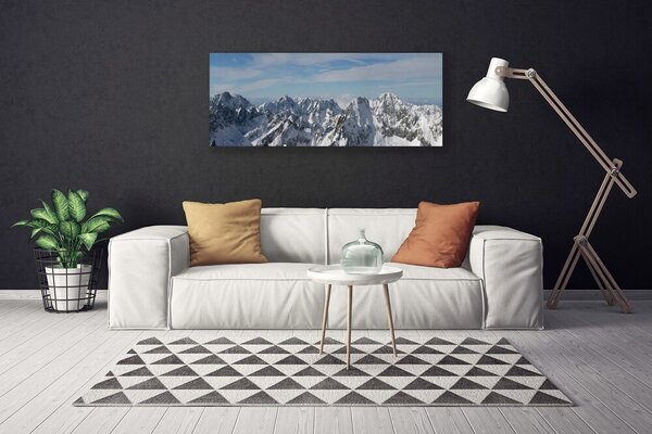 Obraz na plátne Hory príroda 125x50 cm