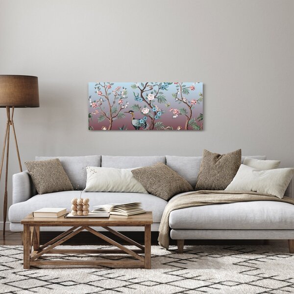 Obraz - Vtáčí park (120x50 cm)