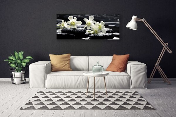 Obraz na plátne Kvet kamene rastlina 125x50 cm
