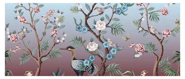 Obraz - Vtáčí park (120x50 cm)